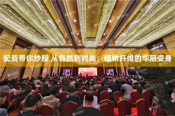 配资带你炒股 从自然到时尚：植物纤维的华丽变身