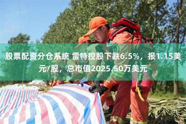 股票配资分仓系统 雷特控股下跌6.5%，报1.15美元/股，总市值2025.50万美元