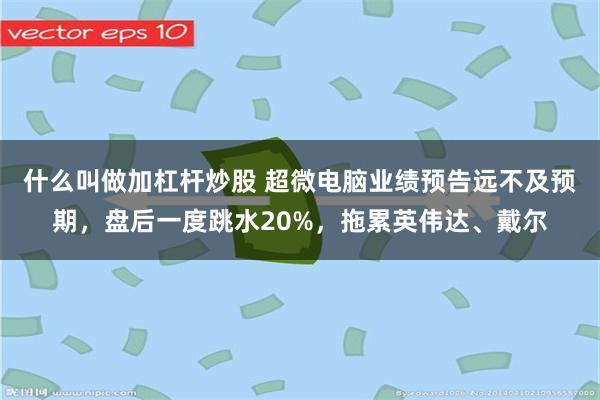 什么叫做加杠杆炒股 超微电脑业绩预告远不及预期，盘后一度跳水20%，拖累英伟达、戴尔