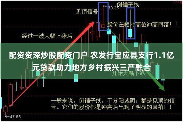 配资资深炒股配资门户 农发行宝应县支行1.1亿元贷款助力地方乡村振兴三产融合