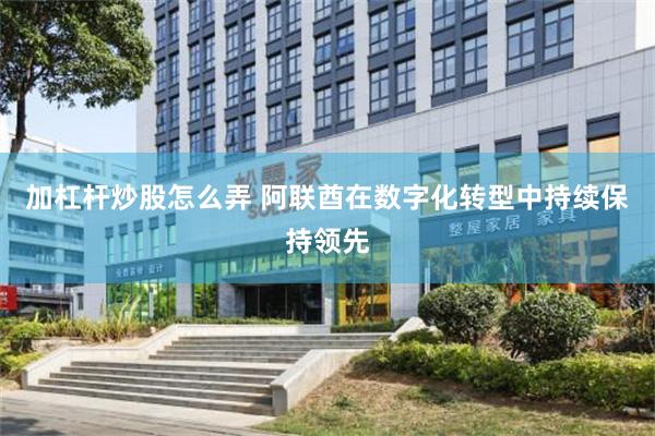 加杠杆炒股怎么弄 阿联酋在数字化转型中持续保持领先