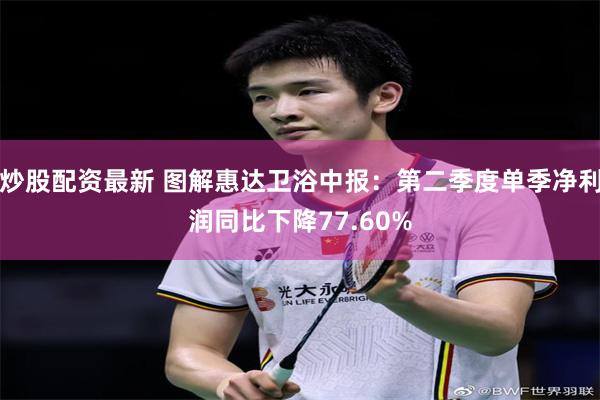 炒股配资最新 图解惠达卫浴中报：第二季度单季净利润同比下降77.60%