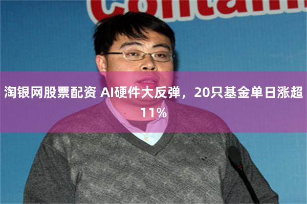 淘银网股票配资 AI硬件大反弹，20只基金单日涨超11%