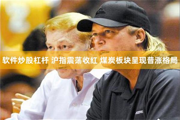 软件炒股杠杆 沪指震荡收红 煤炭板块呈现普涨格局